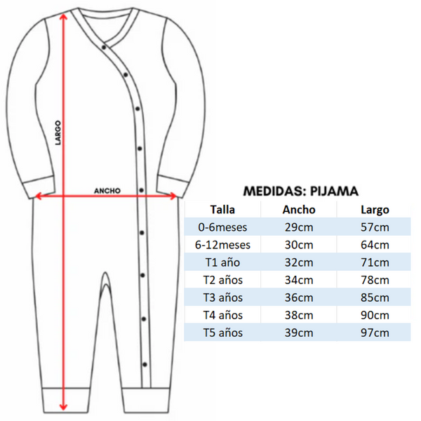Pijamas Franela 100% Algodón