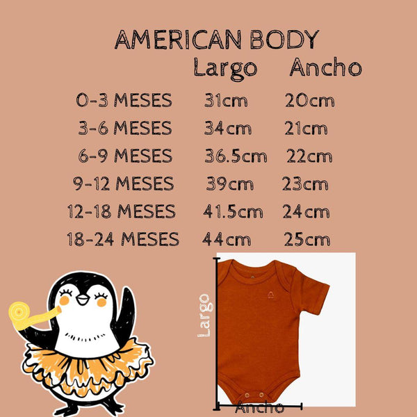 American Body Manga Corta - 100% Algodón - PetitePlaceStore