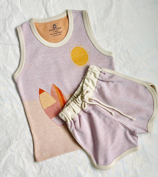 Set Surfboards Vintage - 100% algodón - PetitePlaceStore