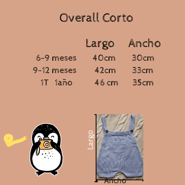 Overall Corto - PetitePlaceStore