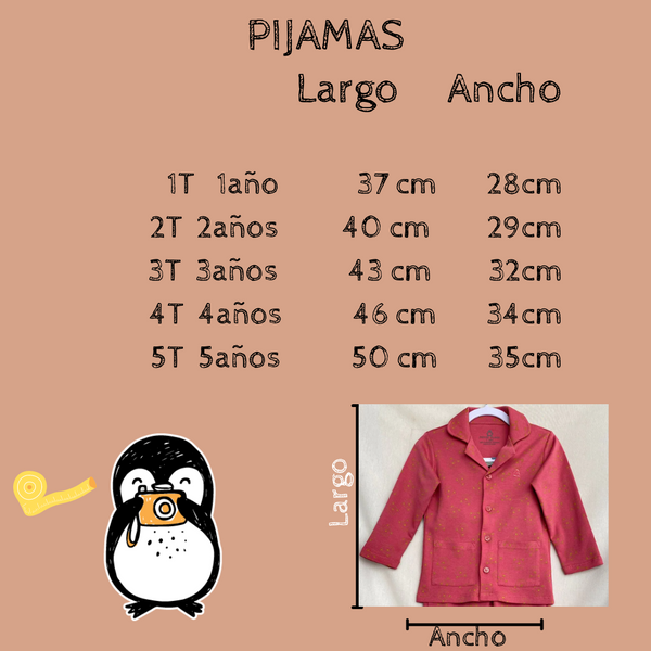 Pijamas 100% Algodón Nueva Colección